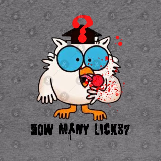 Tootsie Roll Mr Owl How Many Licks? by Museflash